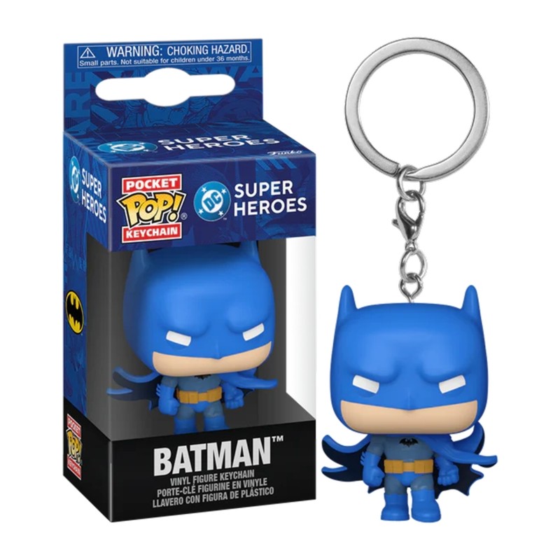 Pop Dc Comics - Keychain - Batman 4cm Pop Dc Comics - Keychain - Batman 4cm